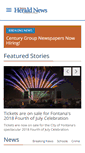 Mobile Screenshot of fontanaheraldnews.com
